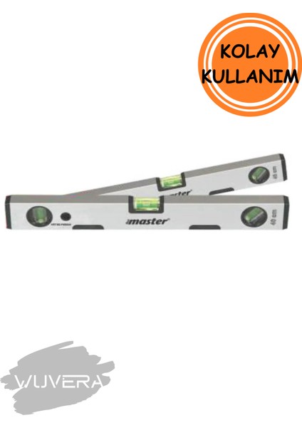 40 cm Mıknatıslı Su Terazisi – Manyetik Gövde ve Yüksek Hassasiyetli Ölçüm fiyatları