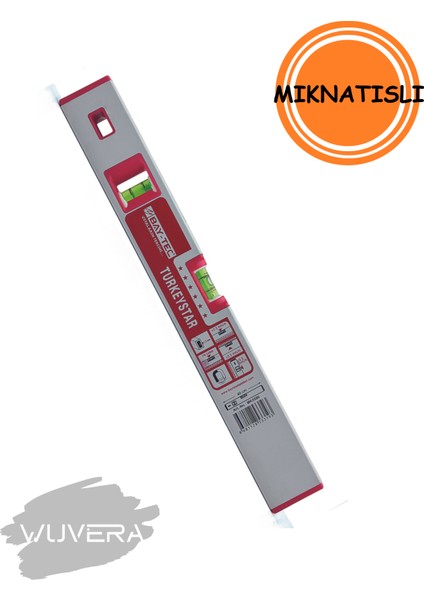 40 cm Mıknatıslı Su Terazisi – Manyetik Gövde ve Yüksek Hassasiyetli Ölçüm modelleri