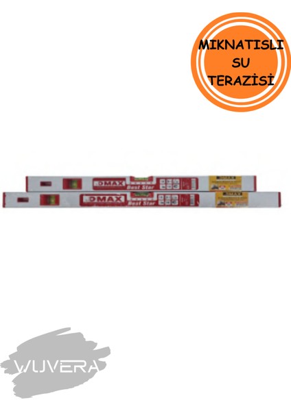 40 cm Mıknatıslı Su Terazisi – Manyetik Gövde ve Yüksek Hassasiyetli Ölçüm fırsatları