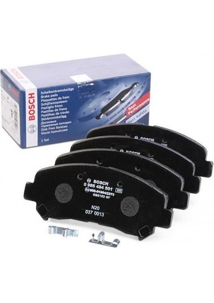 Nissan Qashqai Ön Fren Balatası 2007-2013 Bosch Takım 0986494501