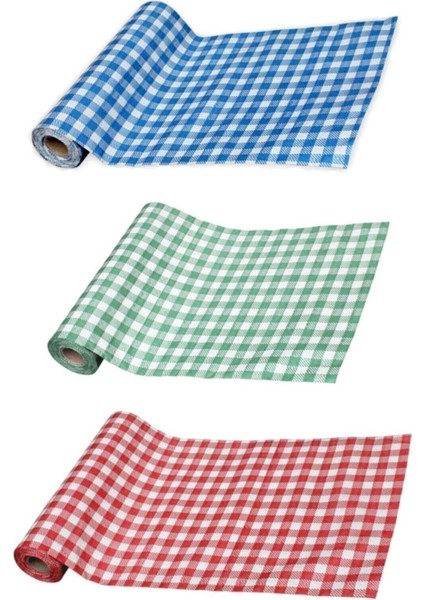 100X120 cm Tek Kullanımlık Masa ve Etkinlik Örtüsü, 3 Rulo, 30 Adet, 3 Renk