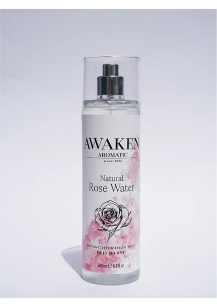 % 100 Doğal Gül Suyu, 200 ml fiyatları