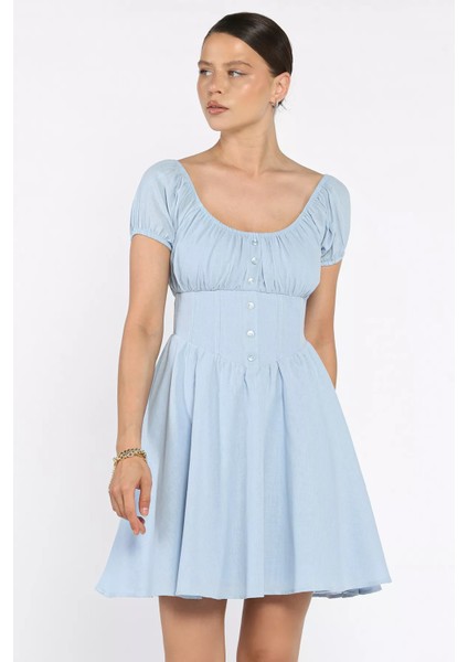 Beli Korseli Kadın Elbise P-00017597 fiyatları