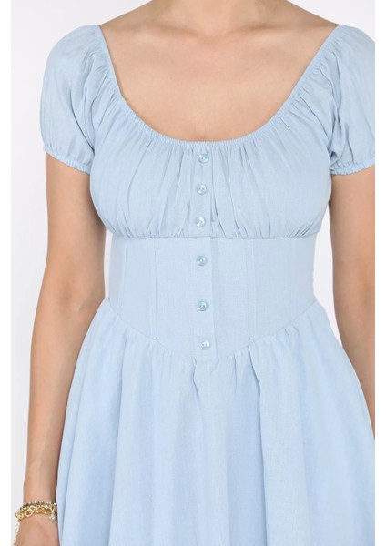 Beli Korseli Kadın Elbise P-00017597 fırsatları