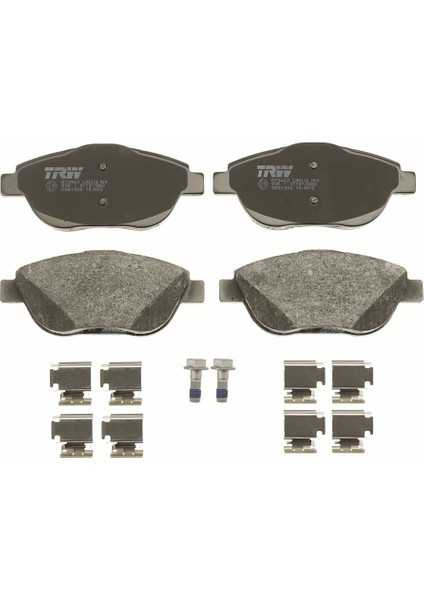 Citroen C3 Ön Fren Balatası 2016-2024 Trw Takım GDB1926