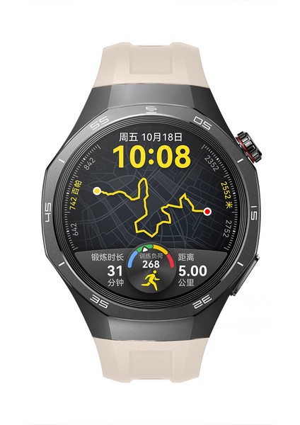 Huawei Watch Gt5 Pro 46MM Ile Tam Uyumlu Kordon Metal Tokalı Yumuşak Silikon Kordon Kayış modelleri