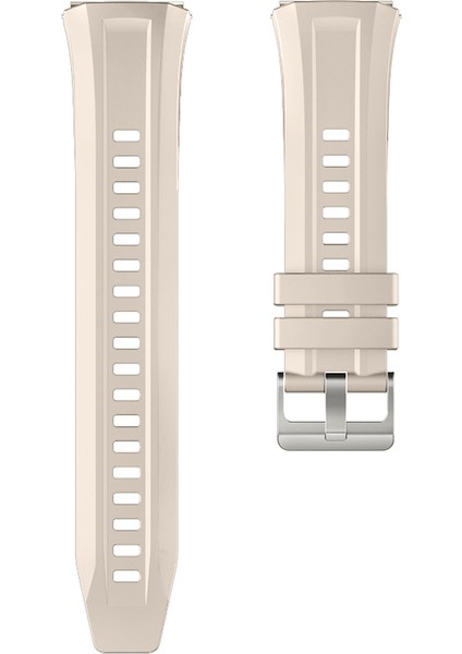 Huawei Watch Gt5 Pro 46MM Ile Tam Uyumlu Kordon Metal Tokalı Yumuşak Silikon Kordon Kayış fırsatları