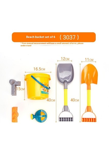 Plaj Kova Kürek Seti Plastik Oyuncaklar Çocuk Su Oyun Kazma Kum Deniz Kenarı Açık Aletler (Yurt Dışından)