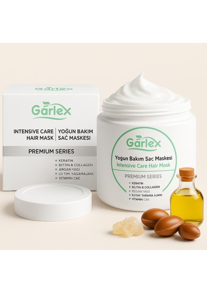 Yoğun Bakım Saç Maskesi/Keratin&Argan,Bıttım Yağlı ve C&E vitaminli Premium Seri 250 ml fiyatları