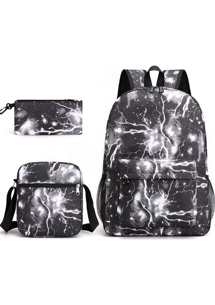 Üç Set Omuz Çantası Okul Çantası Ilkokul Öğrencileri 3-6 Sınıflar Ortaokul Öğrencileri Lise Öğrencileri Okul Çantası (Yurt Dışından)