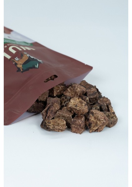 Dana Ciğer Mini Küp %100 Köpek Ödül Maması 100 Gram