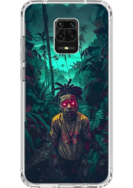 Xiaomi Redmi Note 9 Pro Uyumlu Şeffaf Kılıf Aesthetic 7 Tasarımlı