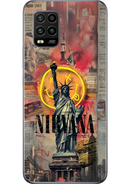 Xiaomi Mi 10 Lite Uyumlu Şeffaf Kılıf Aesthetic 3 Tasarımlı