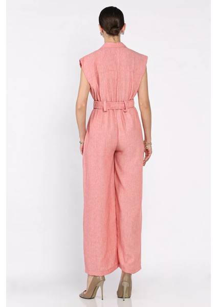 Bel Lastikli Kemerli Keten Tulum P-00017515 modelleri