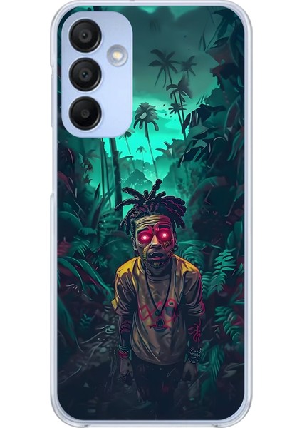 Samsung Galaxy A15 Uyumlu Şeffaf Kılıf Aesthetic 7 Tasarımlı