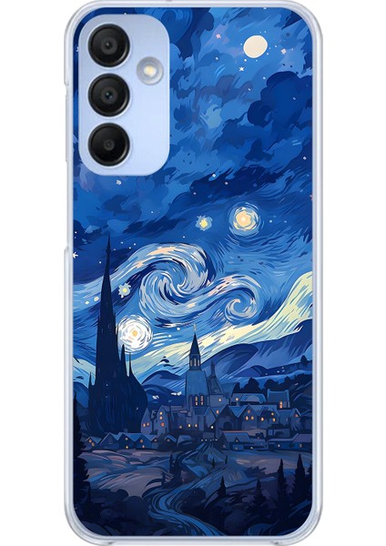 Samsung Galaxy A15 Uyumlu Şeffaf Kılıf Aesthetic 8 Tasarımlı