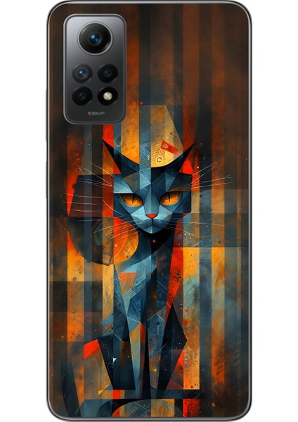 Xiaomi Redmi Note 12 Pro Uyumlu Şeffaf Kılıf Aesthetic 2 Tasarımlı