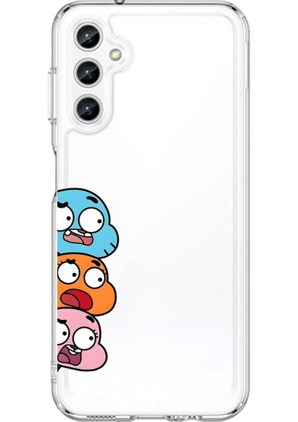 Samsung Galaxy A25 Uyumlu Şeffaf Kılıf Cartoon 6 Tasarımlı
