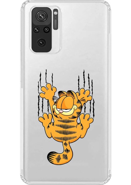 Xiaomi Redmi Note 10 Uyumlu Şeffaf Kılıf Cartoon 4 Tasarımlı