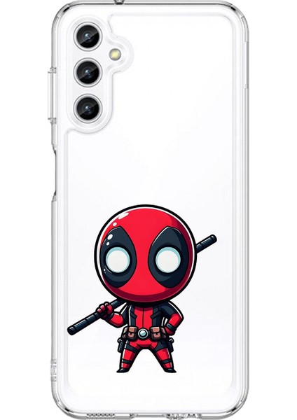Samsung Galaxy A25 Uyumlu Şeffaf Kılıf Chibi 8 Tasarımlı