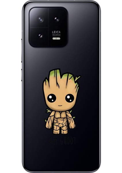 Xiaomi Mi 13 Pro Uyumlu Şeffaf Kılıf Chibi 1 Tasarımlı