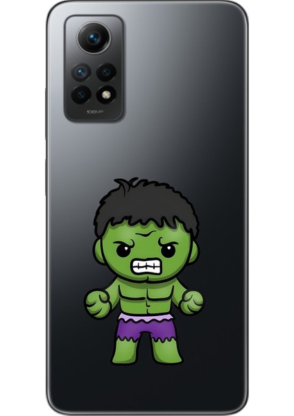 Xiaomi Redmi Note 12 Pro Uyumlu Şeffaf Kılıf Chibi 3 Tasarımlı