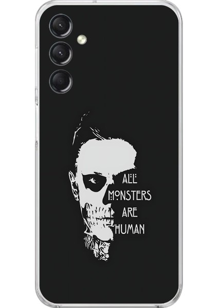 Samsung Galaxy A24 Uyumlu Şeffaf Kılıf American Horror Story Tasarımlı