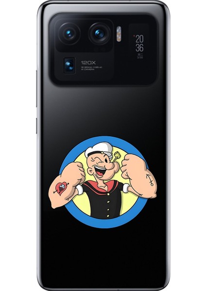 Xiaomi Mi 11 Pro Uyumlu Şeffaf Kılıf Cartoon 12 Tasarımlı