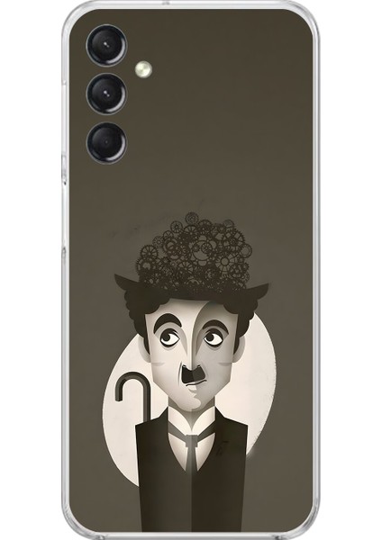 Samsung Galaxy A24 Uyumlu Şeffaf Kılıf Aesthetic 1 Tasarımlı