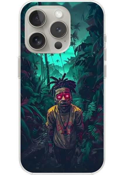 iPhone 14 Pro Max Uyumlu Şeffaf Kılıf Aesthetic 7 Tasarımlı