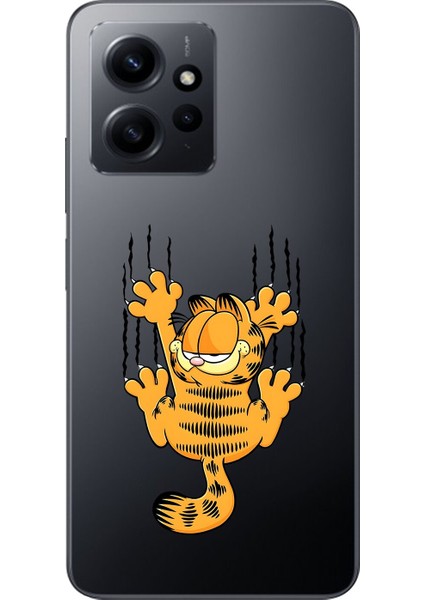 Xiaomi Redmi Note 12 Uyumlu Şeffaf Kılıf Cartoon 4 Tasarımlı