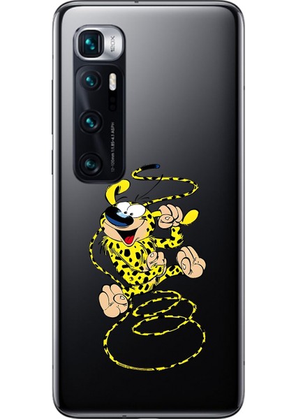 Xiaomi Mi 10 Pro Uyumlu Şeffaf Kılıf Cartoon 9 Tasarımlı