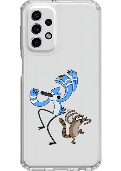 Samsung Galaxy A33 Uyumlu Şeffaf Kılıf Cartoon 13 Tasarımlı
