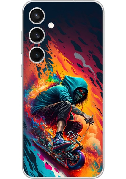 Samsung Galaxy S23 Uyumlu Şeffaf Kılıf Aesthetic 5 Tasarımlı