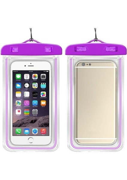 Mor Su Geçirmez Telefon Kılıfı, Su Altında Koruma ve Şık Tasarım fiyatları