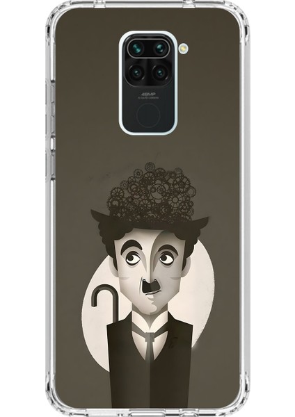Xiaomi Redmi Note 9 Uyumlu Şeffaf Kılıf Aesthetic 1 Tasarımlı