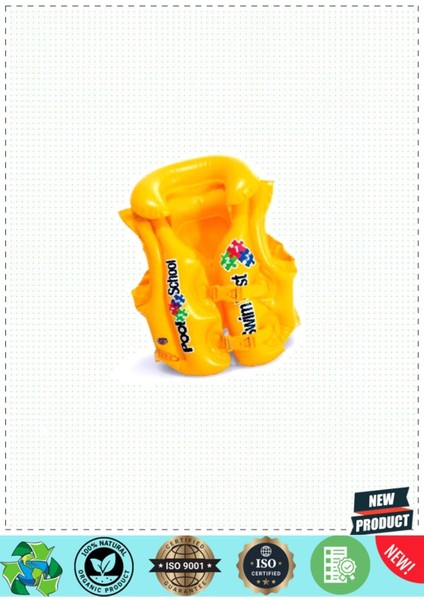 Çocuklar Için Eğitici Deniz Temalı Yelek, 50X47CM, Kız ve Erkekler Için Renkli Oyuncaklar