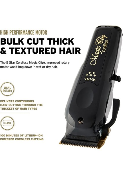 Magic Clip 2 Li Tıraş Makinesi Barber Combo Kablosuz
