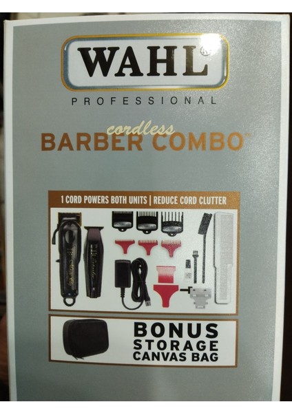 Magic Clip 2 Li Tıraş Makinesi Barber Combo Kablosuz