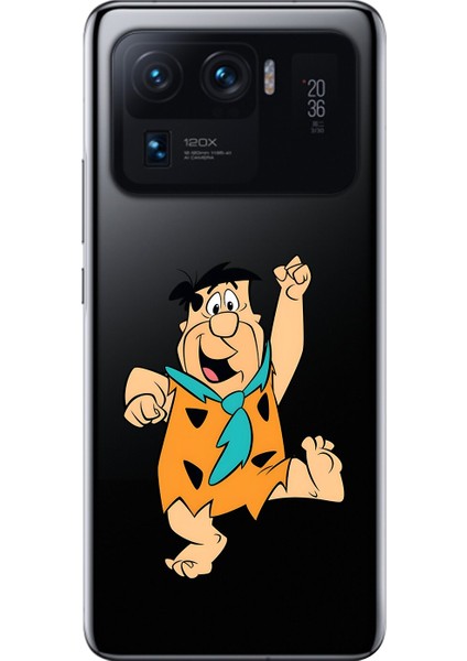 Xiaomi Mi 11 Pro Uyumlu Şeffaf Kılıf Cartoon 3 Tasarımlı