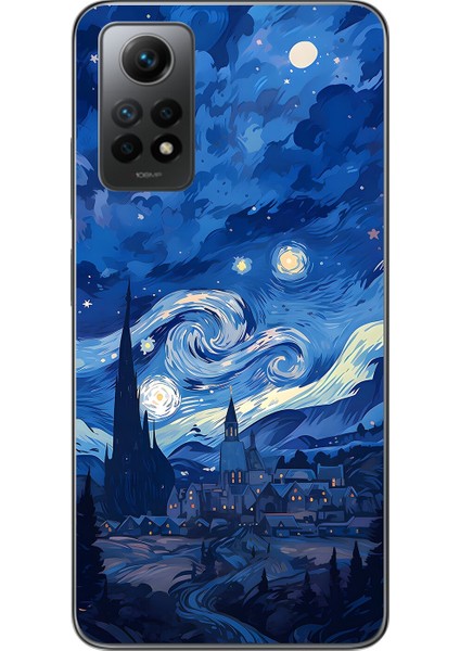 Xiaomi Redmi Note 12 Pro Uyumlu Şeffaf Kılıf Aesthetic 8 Tasarımlı