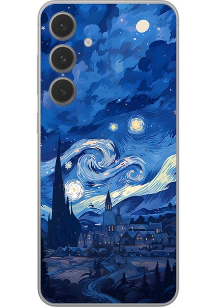 Samsung Galaxy S24+ Uyumlu Şeffaf Kılıf Aesthetic 8 Tasarımlı