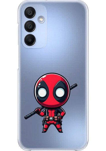 Samsung Galaxy A15 Uyumlu Şeffaf Kılıf Chibi 8 Tasarımlı