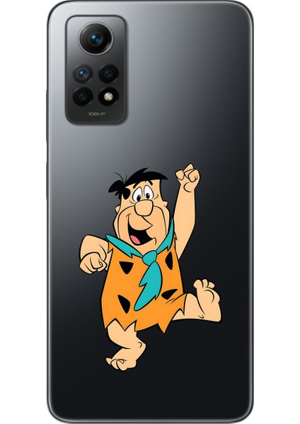 Xiaomi Redmi Note 12 Pro Uyumlu Şeffaf Kılıf Cartoon 3 Tasarımlı