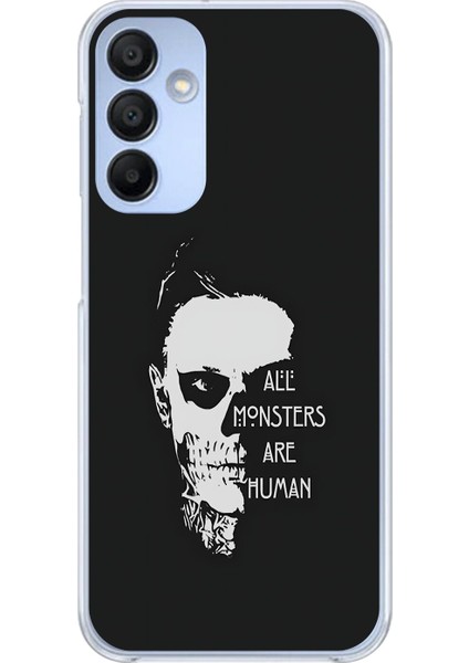 Samsung Galaxy A15 Uyumlu Şeffaf Kılıf American Horror Story Tasarımlı