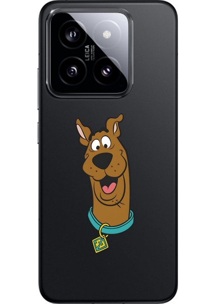 Xiaomi Mi 14 Uyumlu Şeffaf Kılıf Cartoon 14 Tasarımlı