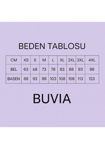 Buvıa Siyah Yüksek Bel Bikini Altı – Klasik Kalça Kesimi & Esnek Yapı