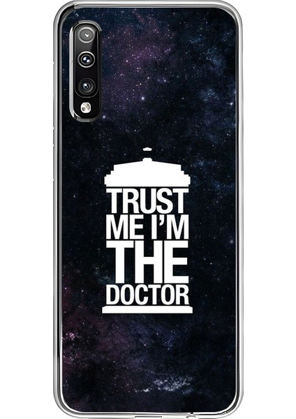 Samsung Galaxy A50 Uyumlu Şeffaf Kılıf Doctor Who Tasarımlı