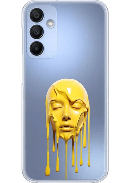 Samsung Galaxy A15 Uyumlu Şeffaf Kılıf Estetik Yüz 6 Tasarımlı