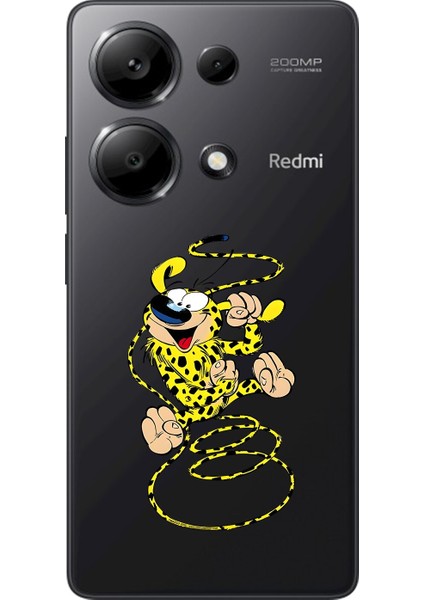Xiaomi Redmi Note 13 Pro Uyumlu Şeffaf Kılıf Cartoon 9 Tasarımlı
